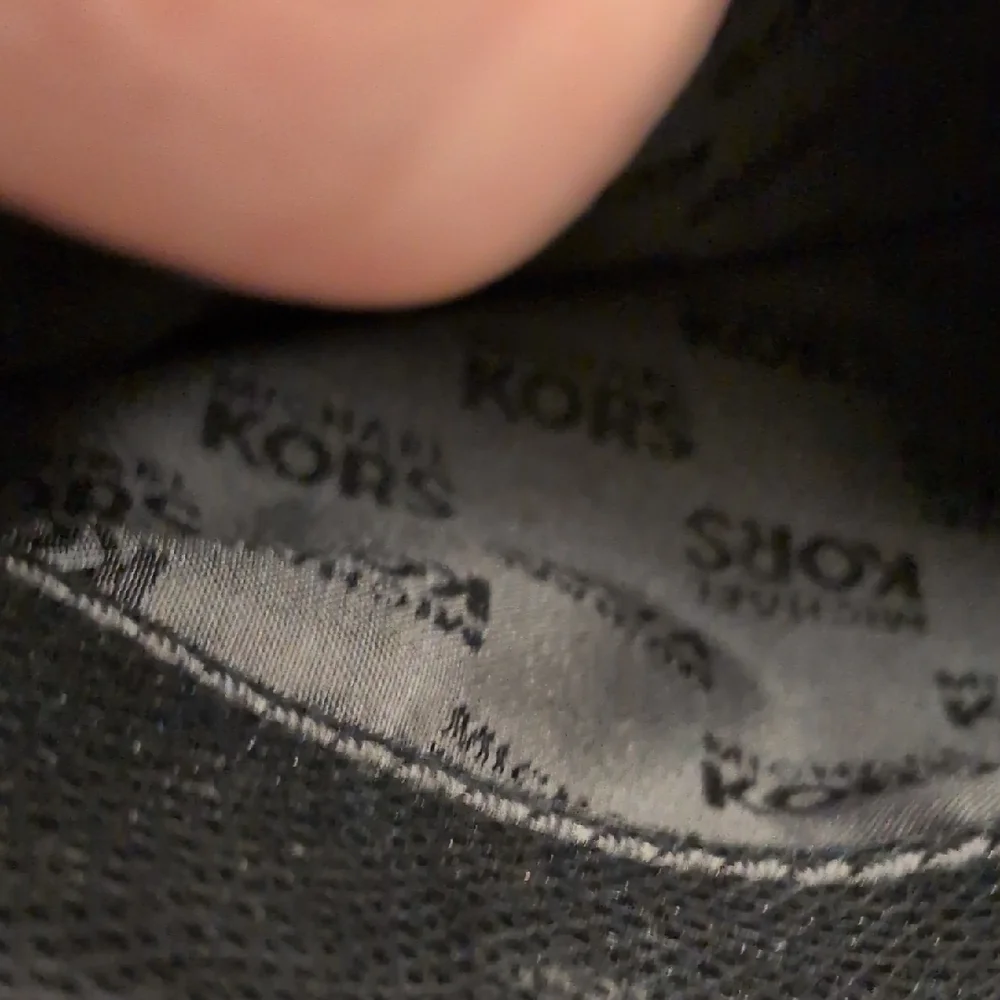 Michael Kors Black and Tan Tote Bag